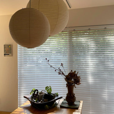 Washi Paper Pendant Light Model A - LUUGAA