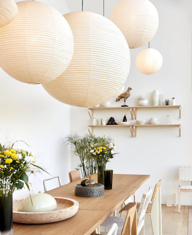 Washi Paper Pendant Light Model A - LUUGAA