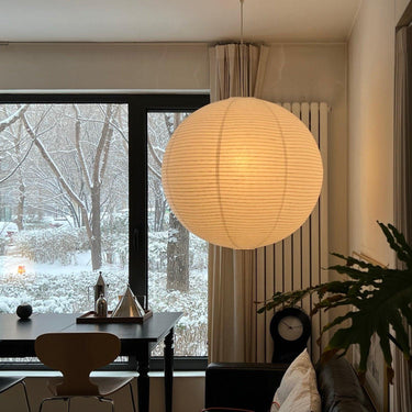 Washi Paper Pendant Light Model A - LUUGAA