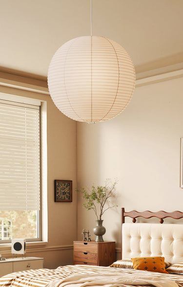 Washi Paper Pendant Light Model A - LUUGAA