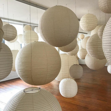 Washi Paper Pendant Light Model A - LUUGAA