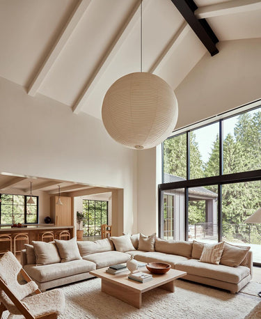 Washi Paper Pendant Light Model A - LUUGAA