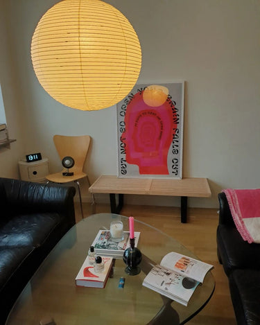 Washi Paper Pendant Light Model A - LUUGAA