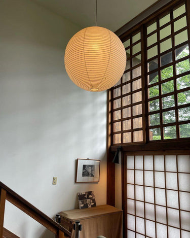 Washi Paper Pendant Light Model A - LUUGAA