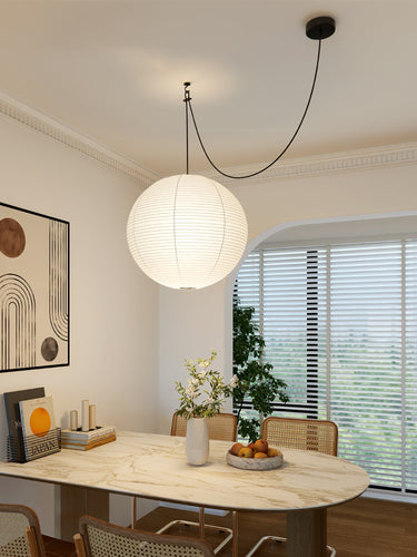 Washi Paper Pendant Light Model A - LUUGAA