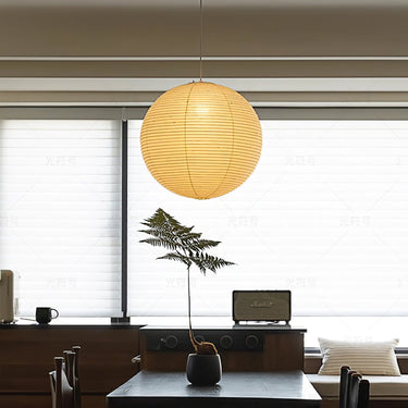 Washi Paper Pendant Light Model A - LUUGAA