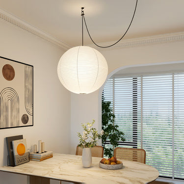 Washi Paper Pendant Light Model A - LUUGAA