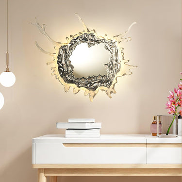 Water Drop Mirror Wall Lamp - LUUGAA