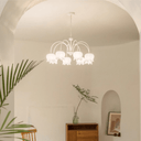 White Lily of the Valley Chandelier - LUUGAA