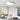 White Round Wooden Ceiling Lamp - LUUGAA