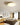 White Round Wooden Ceiling Lamp - LUUGAA