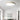 White Round Wooden Ceiling Lamp - LUUGAA