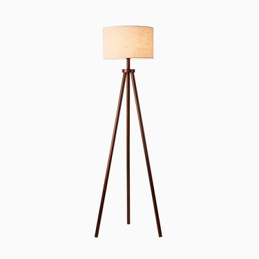 Wooden floor lamp - LUUGAA