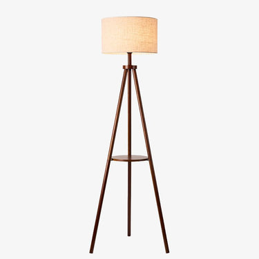 Wooden floor lamp - LUUGAA