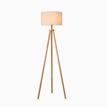 Wooden floor lamp - LUUGAA