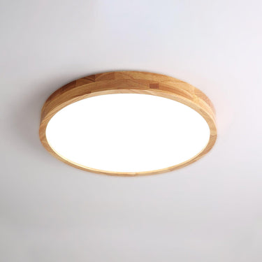 Wooden Geometric Ceiling Light - LUUGAA