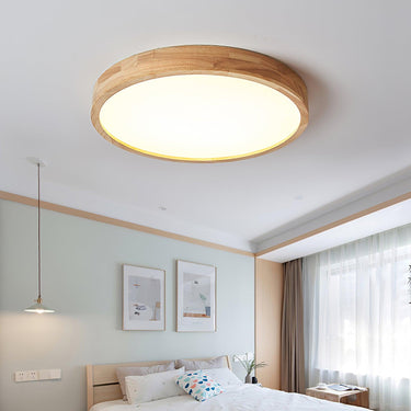 Wooden Geometric Ceiling Light - LUUGAA