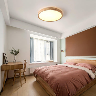 Wooden Geometric Ceiling Light - LUUGAA