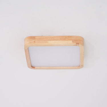 Wooden Geometric Ceiling Light - LUUGAA
