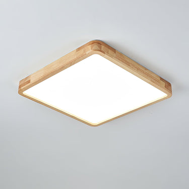 Wooden Geometric Ceiling Light - LUUGAA