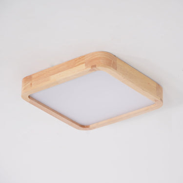 Wooden Geometric Ceiling Light - LUUGAA