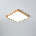 Wooden Geometric Ceiling Light - LUUGAA