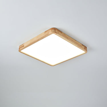 Wooden Geometric Ceiling Light - LUUGAA