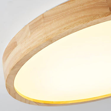 Wooden Geometric Ceiling Light - LUUGAA