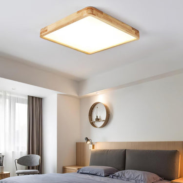 Wooden Geometric Ceiling Light - LUUGAA