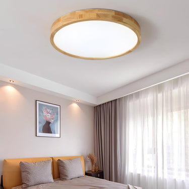 Wooden Geometric Ceiling Light - LUUGAA