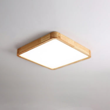 Wooden Geometric Ceiling Light - LUUGAA