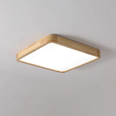 Wooden Geometric Ceiling Light - LUUGAA