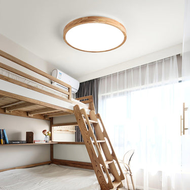 Wooden Geometric Ceiling Light - LUUGAA