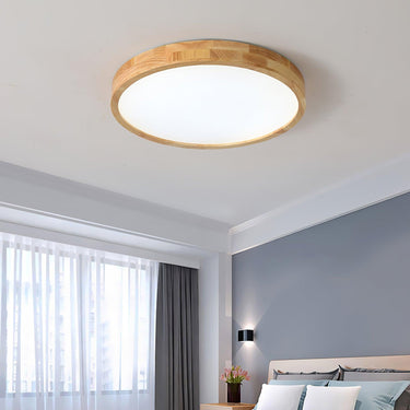 Wooden Geometric Ceiling Light - LUUGAA
