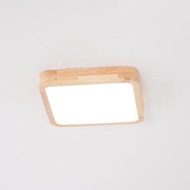 Wooden Geometric Ceiling Light - LUUGAA