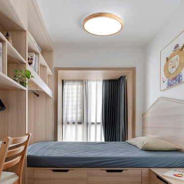 Wooden Geometric Ceiling Light - LUUGAA