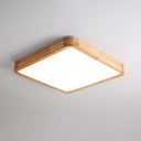 Wooden Geometric Ceiling Light - LUUGAA