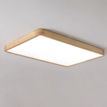 Wooden Geometric Ceiling Light - LUUGAA