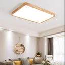 Wooden Geometric Ceiling Light - LUUGAA