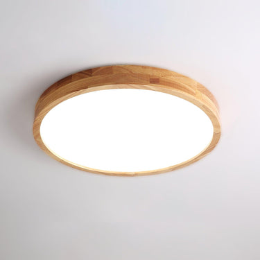 Wooden Geometric Ceiling Light - LUUGAA