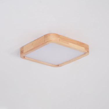 Wooden Geometric Ceiling Light - LUUGAA