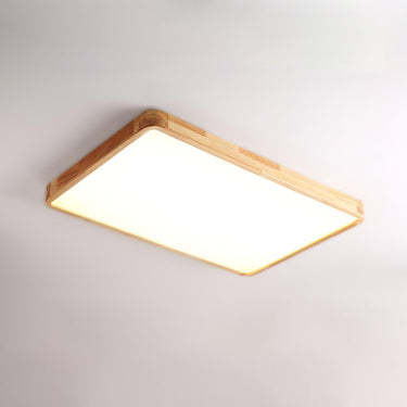 Wooden Geometric Ceiling Light - LUUGAA