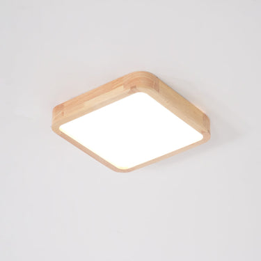 Wooden Geometric Ceiling Light - LUUGAA