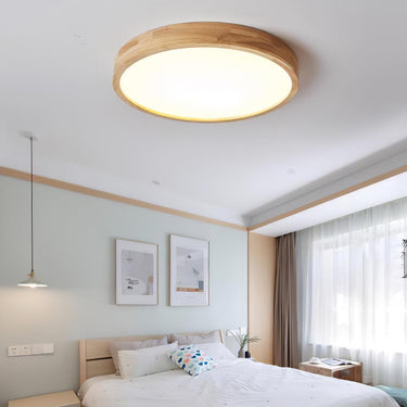 Wooden Geometric Ceiling Light - LUUGAA