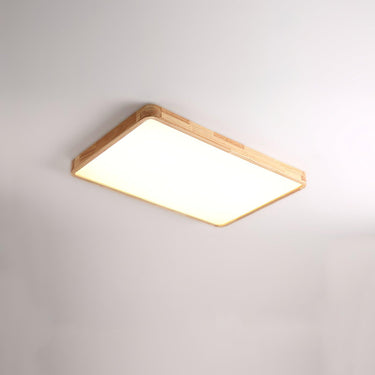 Wooden Geometric Ceiling Light - LUUGAA