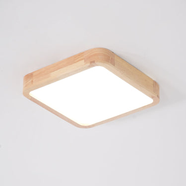 Wooden Geometric Ceiling Light - LUUGAA