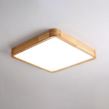 Wooden Geometric Ceiling Light - LUUGAA