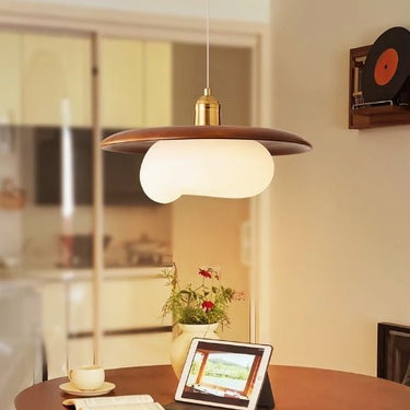 Wooden Orb Pendant Light - LUUGAA